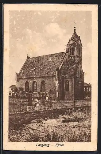 AK Langeoog, Kirche und Friedhof