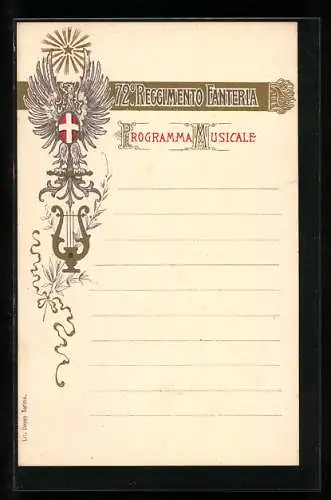 AK 72° Reggimento Fanteria, italienisches Infanterie-Regiment