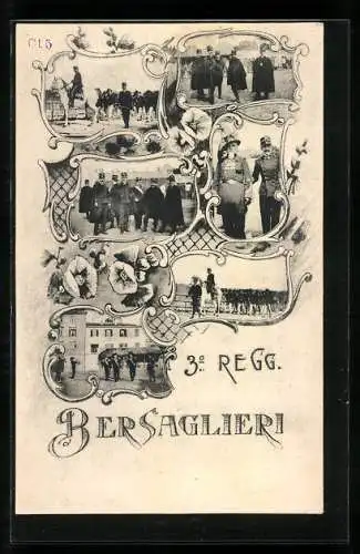 AK 3° Reggimento Bersaglieri, italienisches Infanterie-Regiments