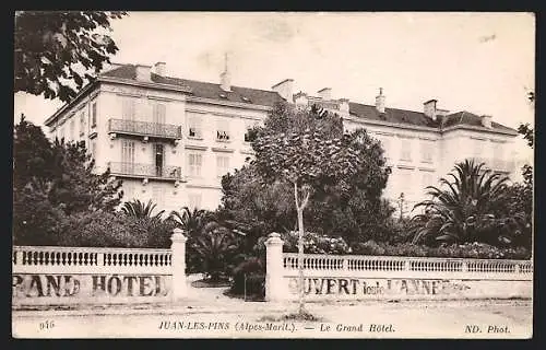 AK Juan-les-Pins, Le Grand Hotel