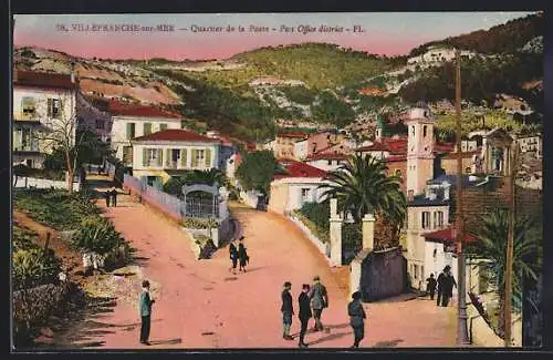 AK Villefranche-sur-Mer, Quartier dela Poste