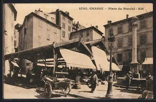 AK Grasse, Place du Marche