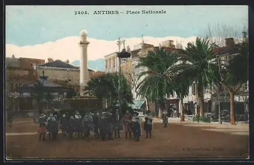 AK Antibes, Place Nationale