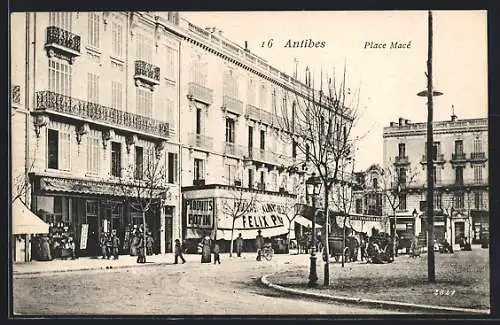 AK Antibes, Place Macé