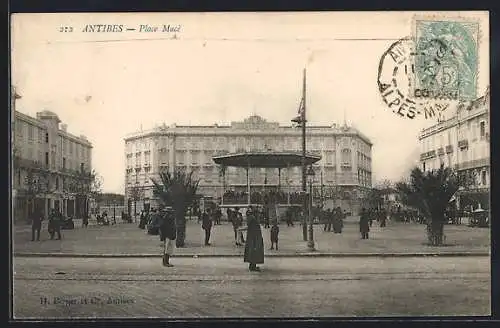 AK Antibes, Place Macé, Grand Hotel