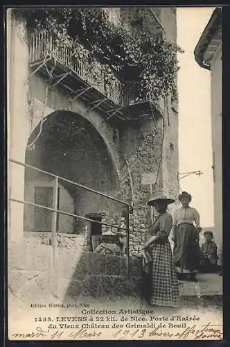 AK Levens, Porte d`Entrée du Vieux Chateau des Grimaldi de Beuil