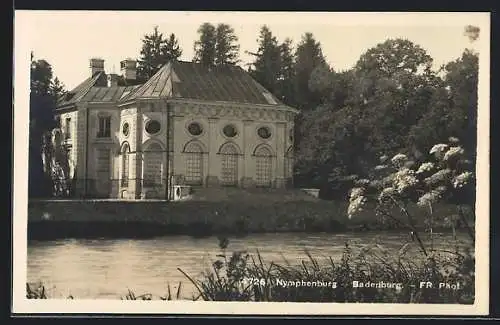 AK München-Nymphenburg, Die Badenburg