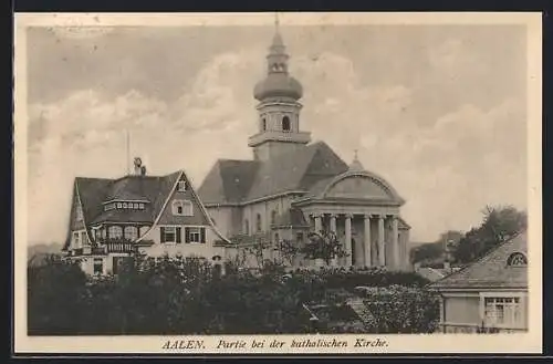AK Aalen, Partie bei der kath. Kirche