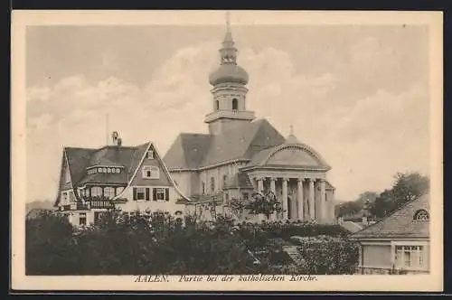 AK Aalen, Partie bei der kath. Kirche