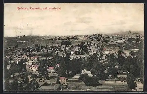 AK Bertrams, View with Troyeville and Kensington