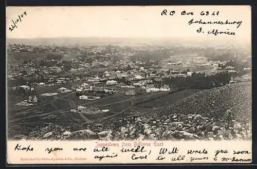 AK Jeppestown, General view from Bellevue East