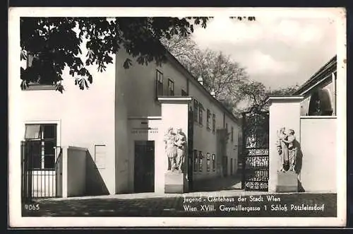 AK Wien-Pötzleinsdorf, Jugendgästehaus Schloss Pötzleinsdorf in der Geymüllergasse 1