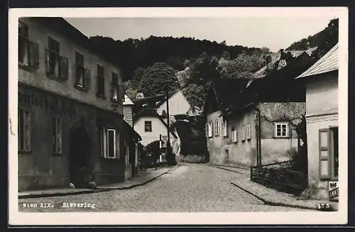 AK Wien, Sievering, Gasthaus & Café zur Agnes