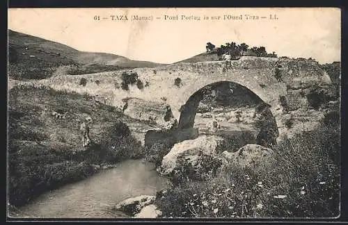 AK Taza, Pont Portugais sur L`Oued Teza