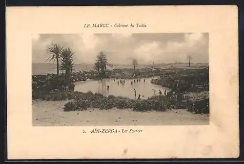 AK Ain-Zerga, Les Sources