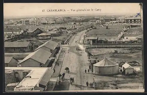 AK Casablanca, Vue generale sur le Camp