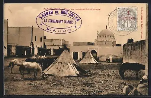 AK Casablanca, Place du marabout Sidi-Kairouani