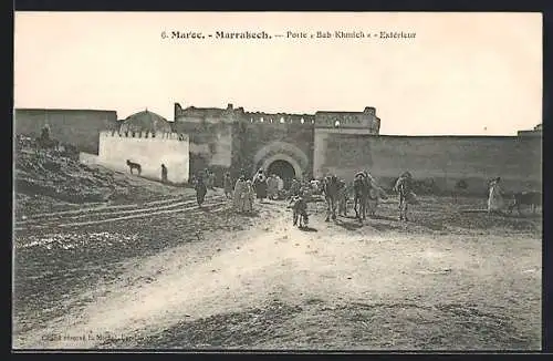 AK Marrakech, Porte Bab-Khmich, Extérieur
