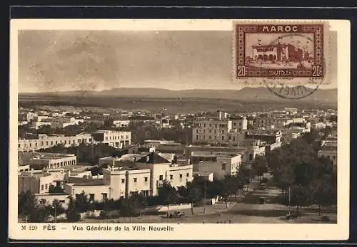 AK Fès, Vue Generale de la Ville Nouvelle