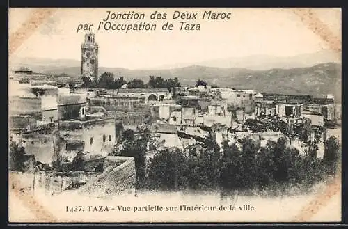 AK Taza, Vue partielle sur l`interieur de la ville