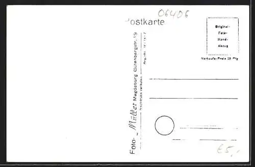 AK Bernburg, Grosser Speiseraum in der Kuranstalt