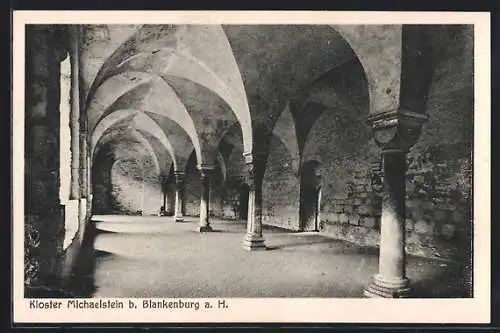 AK Blankenburg a. H., Refektorium des Klosters Michaelstein