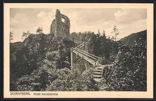 AK Schramberg, Die Ruine Falkenstein