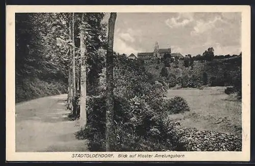 AK Stadtoldendorf, Blick auf Kloster Amelungsborn