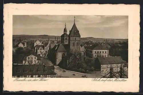 AK Hameln an der Weser, Blick auf das Münster