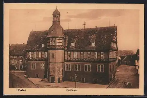 AK Höxter, Blick auf das Rathaus