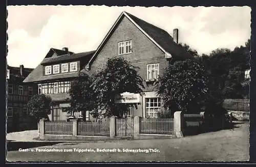 AK Bechstedt b. Schwarzburg, Gast- und Pensionhaus zum Trippstein