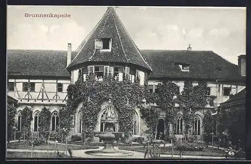 AK Bebenhausen, Brunnenkapelle am Schloss