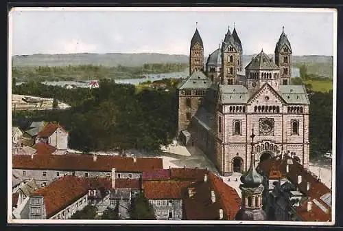 AK Speyer a. Rh., Blick auf den Dom