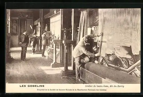 AK Les Gobelins, Atelier de haute-lisse dit du Berry