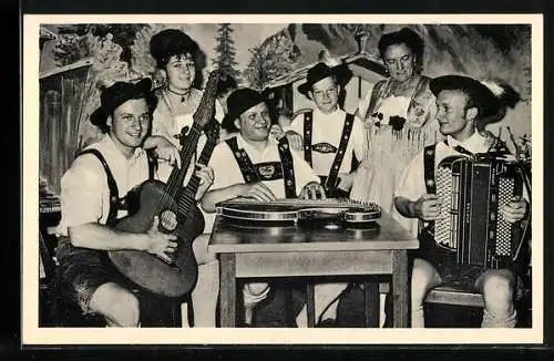 AK Oberbayrische Schaukapelle, Ludwig Stegmaier