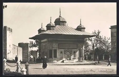 AK Constantinople, Fontaine du Sultan Achmet