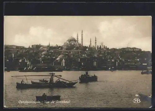 AK Constantinople, vue de Stamboul