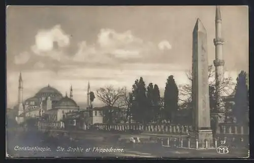 AK Constantinople, Ste. Sophie et l`hippodrome