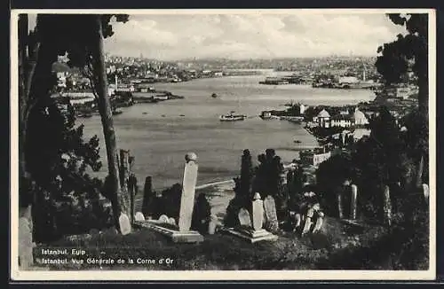 AK Istanbul, Vue Generale de la Corne d`Or