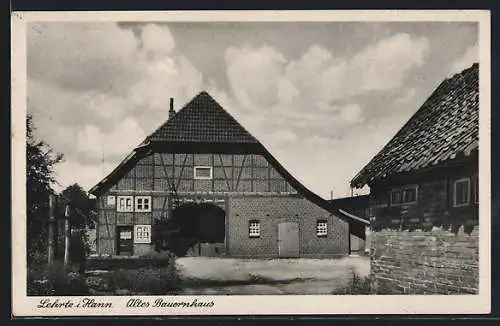 AK Lehrte i. Hann., Altes Bauernhaus