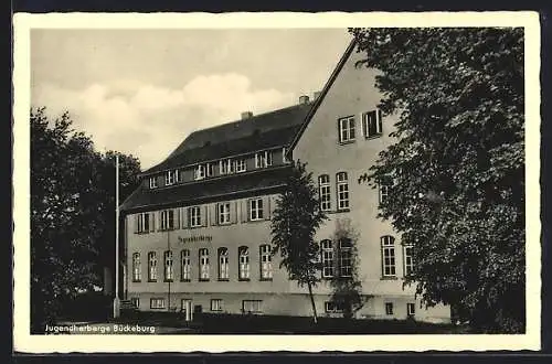 AK Bückeburg, Totalansicht Jugendherberge