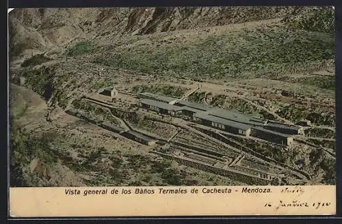 AK Mendoza, Vista general de los Banos Termales de Cacheuta