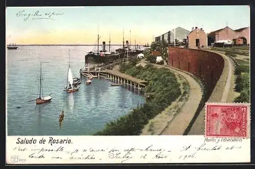 AK Rosario, Muelles y Embarcaderos