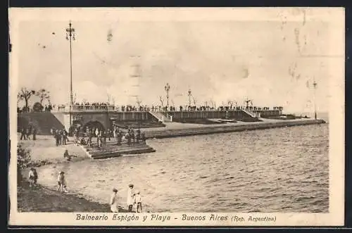 AK Buenos Aires, Balneario Espigón y Playa