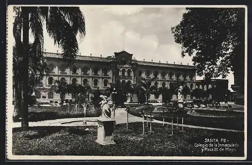 AK Santa Fe, Colegio de la Immculada y Plaza 25 del Mayo