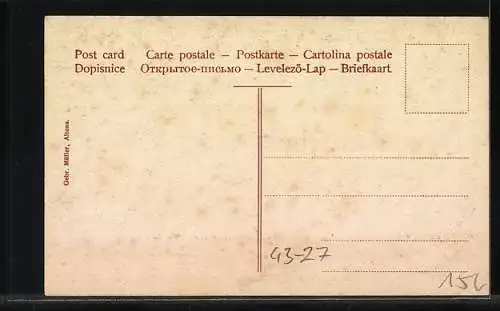 AK Hamburg, Gasthof Verbrecherkeller in der Niedernstrasse Ecke Depenaustrasse