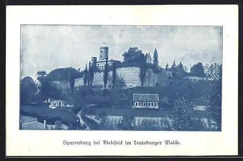 AK Bielefeld, Sparenburg mit Umgebung