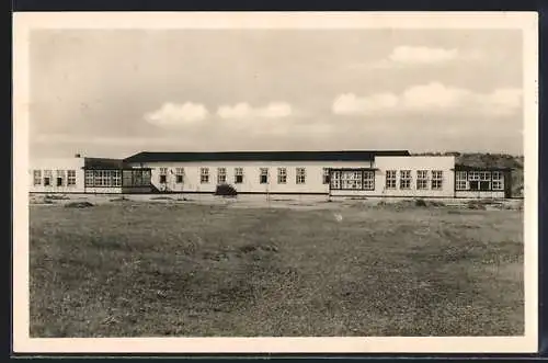 AK Langeoog, Kinderdorf, Gebäudepanorama