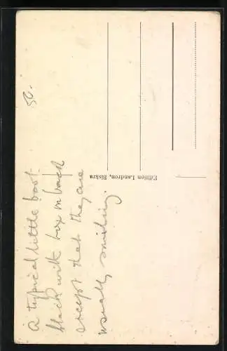 AK Biskra, Yaouled, algerischer Strassenjunge