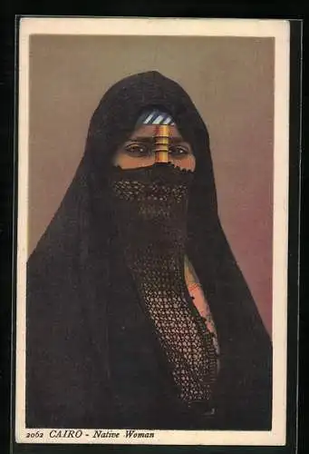 AK Cairo, Native Woman